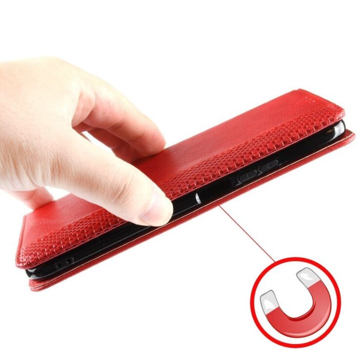 Чехол Deexe Retro Style (FF) для Samsung Galaxy Fold 4 - Red: фото 5 из 9