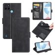 Чохол Deexe Retro Wallet для Realme C21Y / C25Y - Black (286601B)