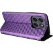 Чохол Deexe Rhombus Book для Motorola Moto G77 - Purple (406811V). Фото 5 з 10