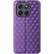 Чохол Deexe Rhombus Book для Motorola Moto G77 - Purple (406811V). Фото 8 з 10