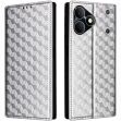 Чохол Deexe Rhombus Book для Realme Note 80 - Silver (412403S)
