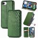 Чехол Deexe Rhombus Wallet для Apple iPhone 16e - Green (376412G). Фото 4 из 10