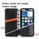 Чехол Deexe Rhombus Wallet для Apple iPhone 16e - Green (376412G). Фото 8 из 10