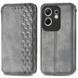 Чехол Deexe Rhombus Wallet для Infinix Zero 30 - Grey (345316H)