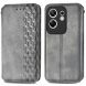 Чехол Deexe Rhombus Wallet для Infinix Zero 30 - Grey (345316H). Фото 1 из 6
