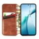 Чехол Deexe Rhombus Wallet для Xiaomi Poco X7 Pro - Brown (371759Z). Фото 3 из 10