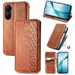 Чехол Deexe Rhombus Wallet для Xiaomi Poco X7 Pro - Brown (371759Z)