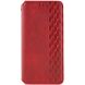 Чехол Deexe Rhombus Wallet для Xiaomi Redmi 14C / Redmi A4 5G / Poco C75 - Red (366053R). Фото 1 из 5