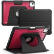 Чехол Deexe Urban Rotary для Apple iPad Air 11 M3/M2 (2025/2024) / Air 4 / 5 10.9 (2020/2022) / Pro 11 (2020/2021/2022) - Wine Red (354634WR)