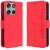 Чохол Deexe Wallet Stand для Motorola Moto G56 - Red: фото 1 з 14