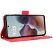 Чохол Deexe Wallet Stand для Motorola Moto G56 - Red (383114R). Фото 6 з 14