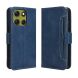 Чохол Deexe Wallet Stand для Motorola Moto G86 - Blue (383321L). Фото 1 з 13
