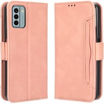 Чохол Deexe Wallet Stand для Nokia G22 - Pink: фото 1 з 9