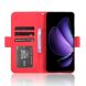 Чехол Deexe Wallet Stand для OPPO Reno 13 F/FS 5G - Red (375702R). Фото 3 из 7