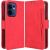 Чехол Deexe Wallet Stand для OPPO Reno 13 F/FS 5G - Red: фото 1 из 7