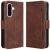 Чехол Deexe Wallet Stand для Samsung Galaxy A36 (A366) - Brown: фото 1 из 7