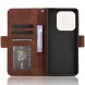 Чехол Deexe Wallet Stand для Xiaomi Redmi Note 14 5G - Brown (373406Z). Фото 7 из 7