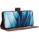 Чехол Deexe Wallet Stand для Xiaomi Redmi Note 14 5G - Brown (373406Z). Фото 5 из 7
