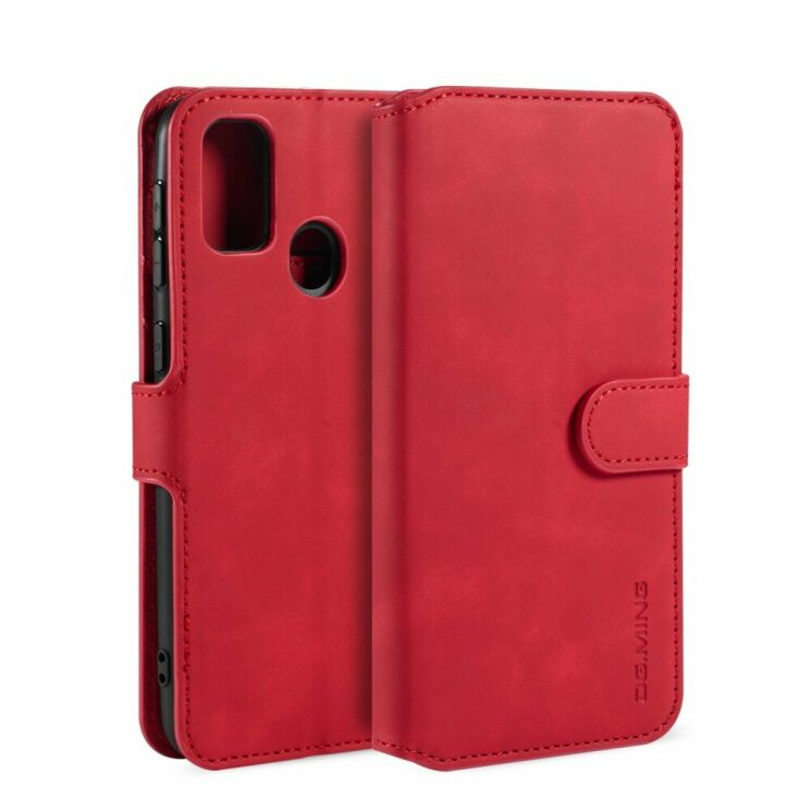 Чехол DG.MING Retro Style для Samsung Galaxy M30s (M307) / Galaxy M21 (M215) - Red: фото 1 из 7