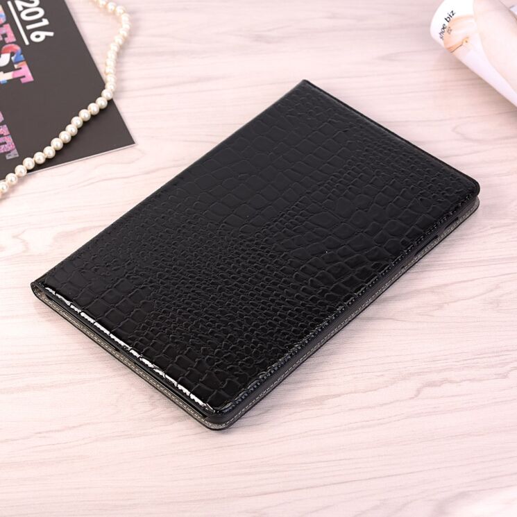 Чохол для Deexe Crocodile Style для Samsung Galaxy Tab A 10.5 (T590.595) - Black: фото 8 з 10