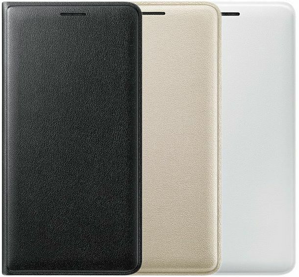 Чохол Flip Wallet для Samsung Galaxy J3 2016 (J320) EF-WJ320P - Black: фото 4 з 4