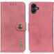 Чехол KHAZNEH Leather Wallet для Samsung Galaxy A06 (A065) - Pink (365103P). Фото 1 из 8