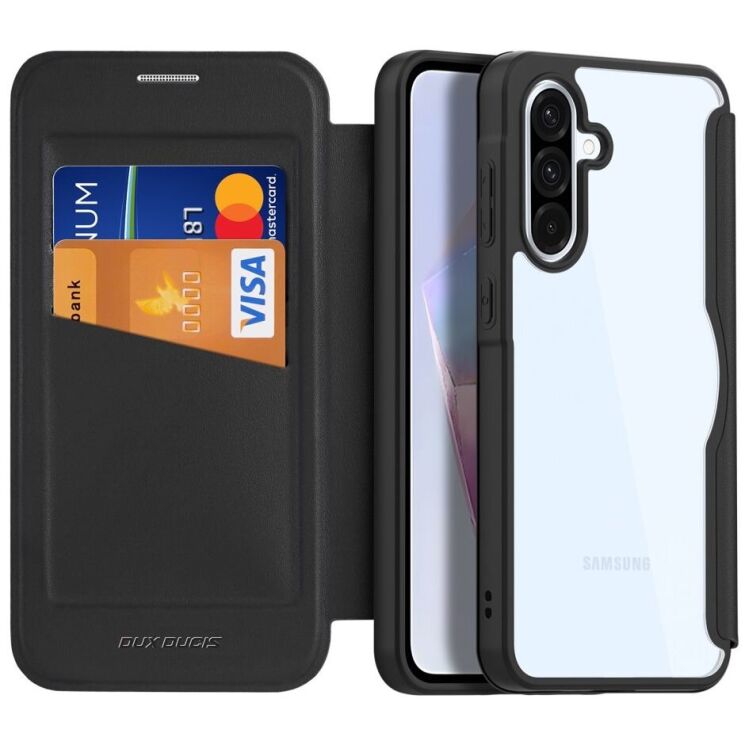 Чехол-книга DUX DUCIS Skin X Pro для Samsung Galaxy A36 (A366) - Black: фото 2 из 10