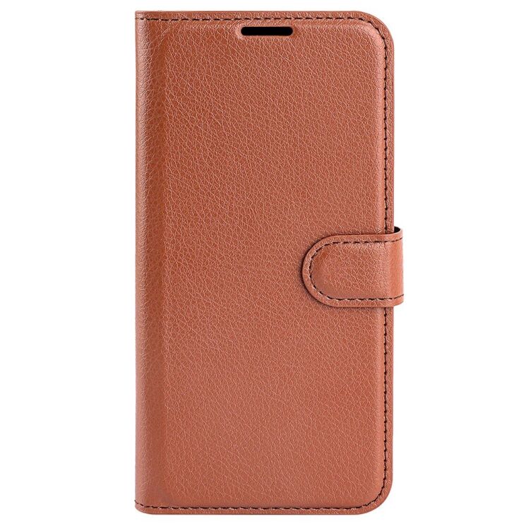 Чохол-книжка Deexe Book Type для Xiaomi Redmi Note 13 Pro 4G / Poco M6 Pro - Brown: фото 4 з 6