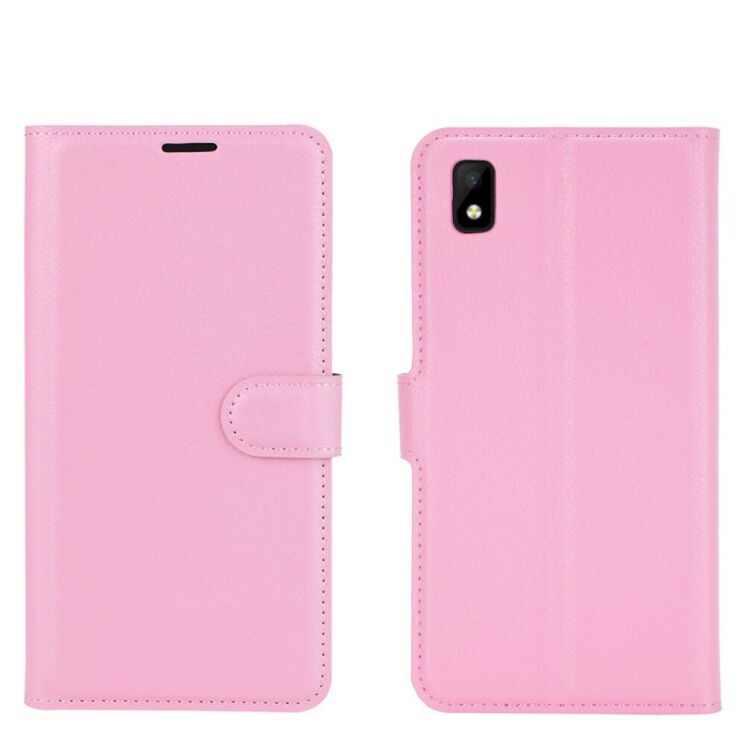 Чохол-книжка Deexe Book Type для ZTE Blade L210 - Pink: фото 5 з 6