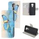 Чохол з малюнком Deexe Color Wallet для Motorola Moto E7 Plus / Moto G9 Play - Blue Butterfly (268508E). Фото 6 з 6