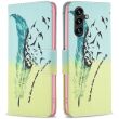 Чехол-книжка Deexe Color Wallet для Samsung Galaxy A15 (A155) - Feather and Birds (344804I)