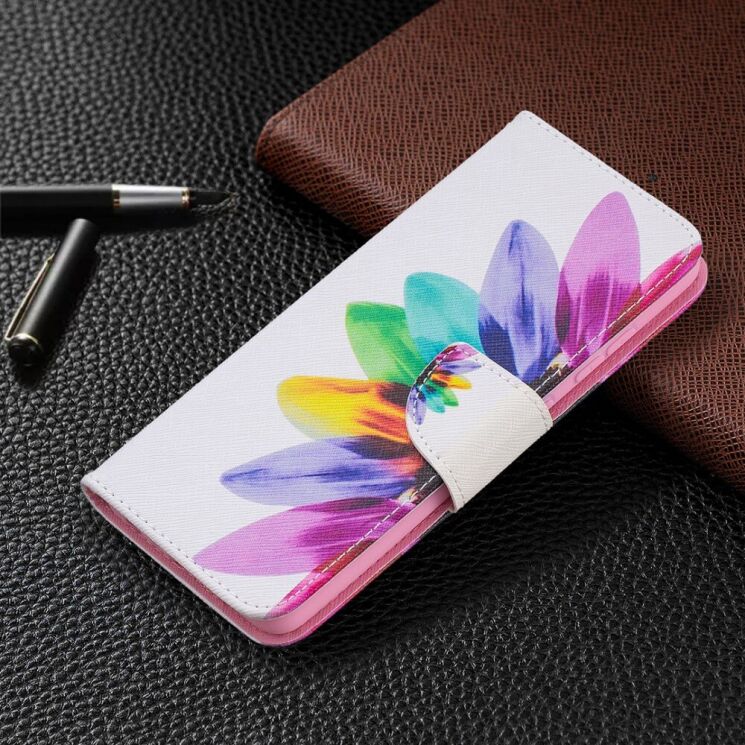 Чехол-книжка Deexe Color Wallet для Samsung Galaxy A52 (A525) / A52s (A528) - Flower: фото 5 из 8
