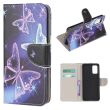 Чехол-книжка Deexe Color Wallet для Samsung Galaxy S20 FE (G780) - Vivid Butterflies (251709C)