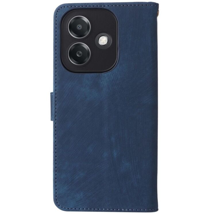 Чехол-книжка Deexe Delta Book для OPPO A3x / A3 / A40m - Blue: фото 6 из 7