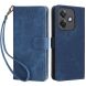 Чехол-книжка Deexe Delta Book для OPPO A3x / A3 / A40m - Blue (365300L). Фото 1 из 7