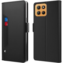Чехол-книжка Deexe Eclipse Wallet для Motorola Moto G15 - Black: фото 1 из 9