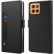 Чехол-книжка Deexe Eclipse Wallet для Motorola Moto G15 - Black (372629B). Фото 1 из 9