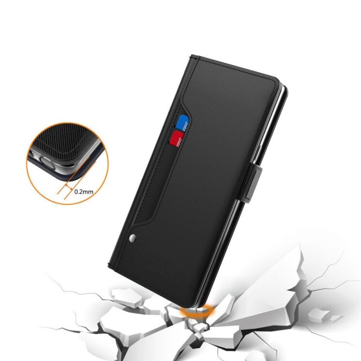 Чехол-книжка Deexe Eclipse Wallet для Motorola Moto G15 - Black: фото 6 из 9