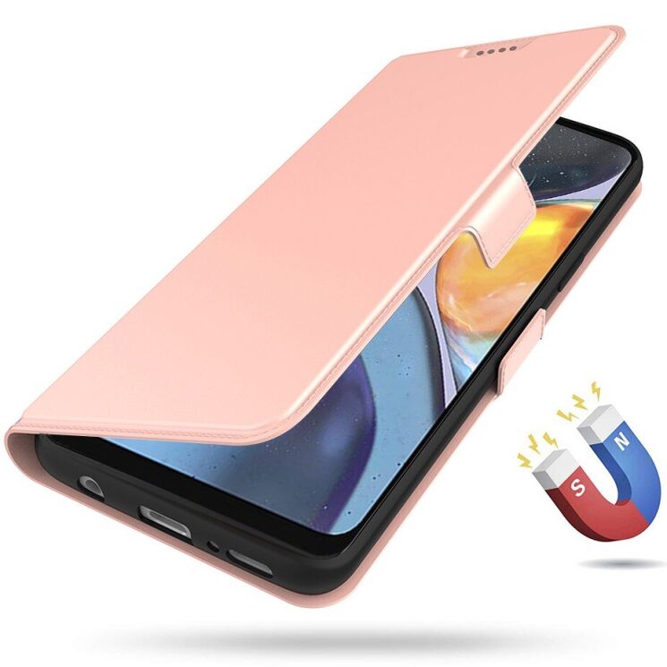 Чохол-книжка Deexe Faro Wallet для Motorola Signature - Blue: фото 5 з 7