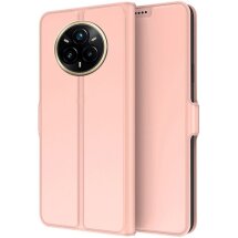 Чехол-книжка Deexe Faro Wallet для Realme 14 Pro Plus - Rose Gold: фото 1 из 7