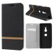 Чехол-книжка Deexe Lines Texture для Sony Xperia XZ3 - Black (204220B). Фото 2 из 8