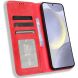 Чохол-книжка Deexe Retro Style для Samsung Galaxy S26 (S942) - Red (407221R). Фото 6 з 20