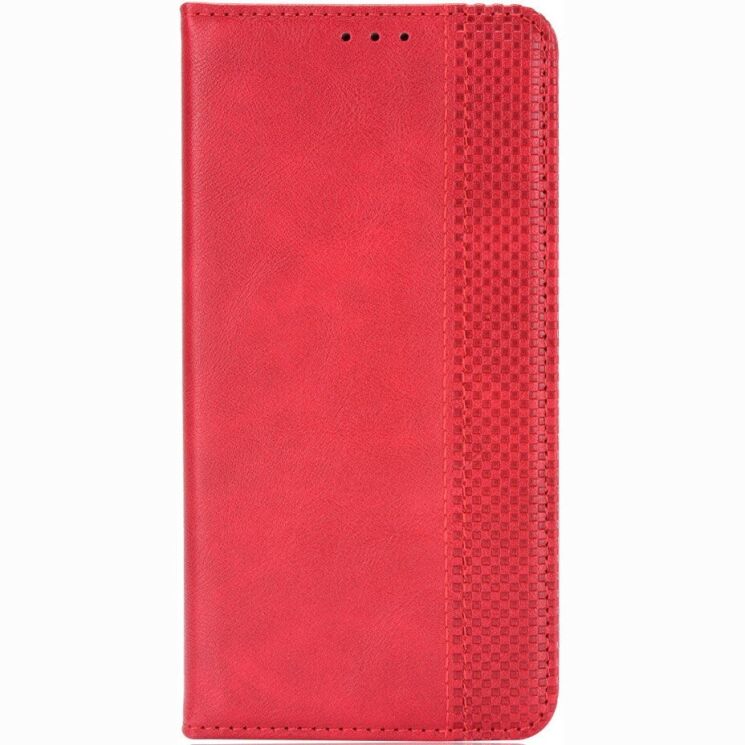 Чехол-книжка Deexe Retro Style для Xiaomi 17T - Red: фото 4 из 18