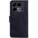 Чехол-книжка Deexe Tiger для Infinix Note 40 - Black (351426B). Фото 6 из 7
