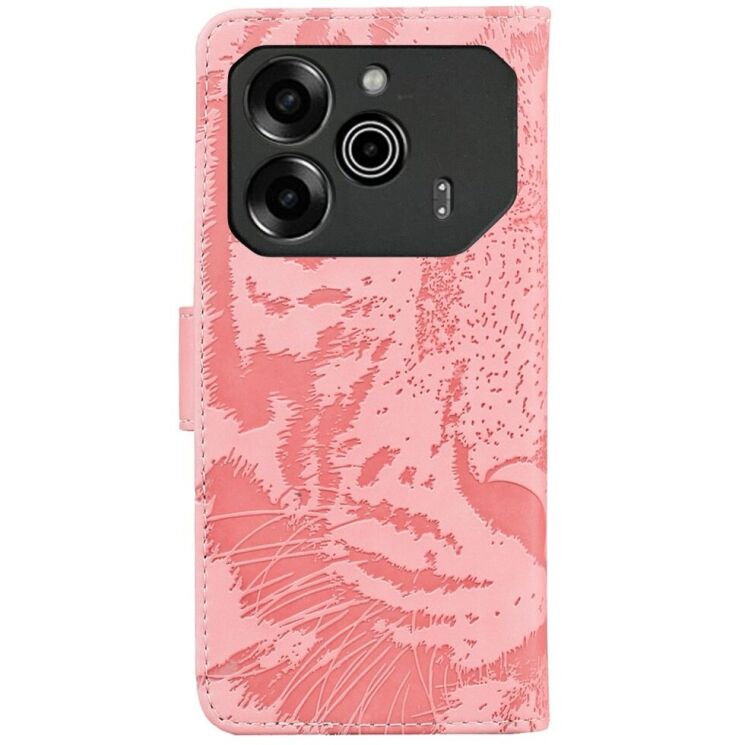 Чохол-книжка Deexe Tiger для TECNO Pova 6 - Pink: фото 6 з 7