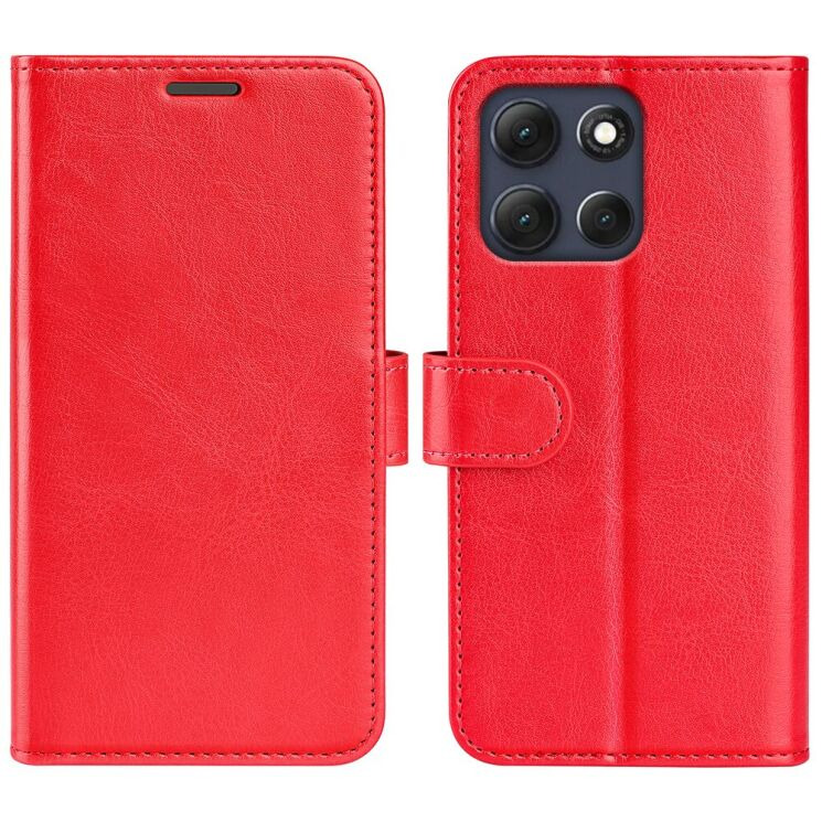 Чохол-книжка Deexe Wallet Style для Motorola Moto G86 - Red: фото 1 з 8