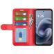 Чохол-книжка Deexe Wallet Style для Motorola Moto G86 - Red (383331R). Фото 4 з 8