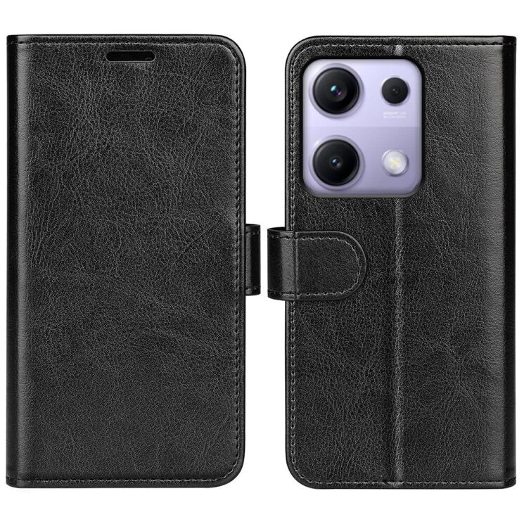 Чохол-книжка Deexe Wallet Style для Xiaomi Redmi Note 14S - Black: фото 1 з 5