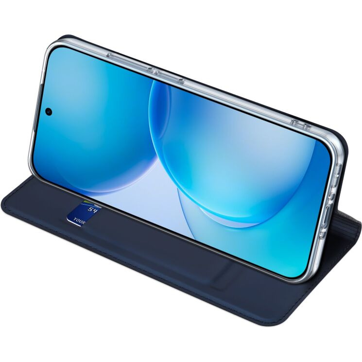 Чехол-книжка DUX DUCIS Skin Pro для OPPO Reno 16 / 16 Pro - Blue (413210L) Чехол-книжка DUX DUCIS Skin Pro для OPPO Reno 16 / 16 Pro - Blue: фото 3 из 10