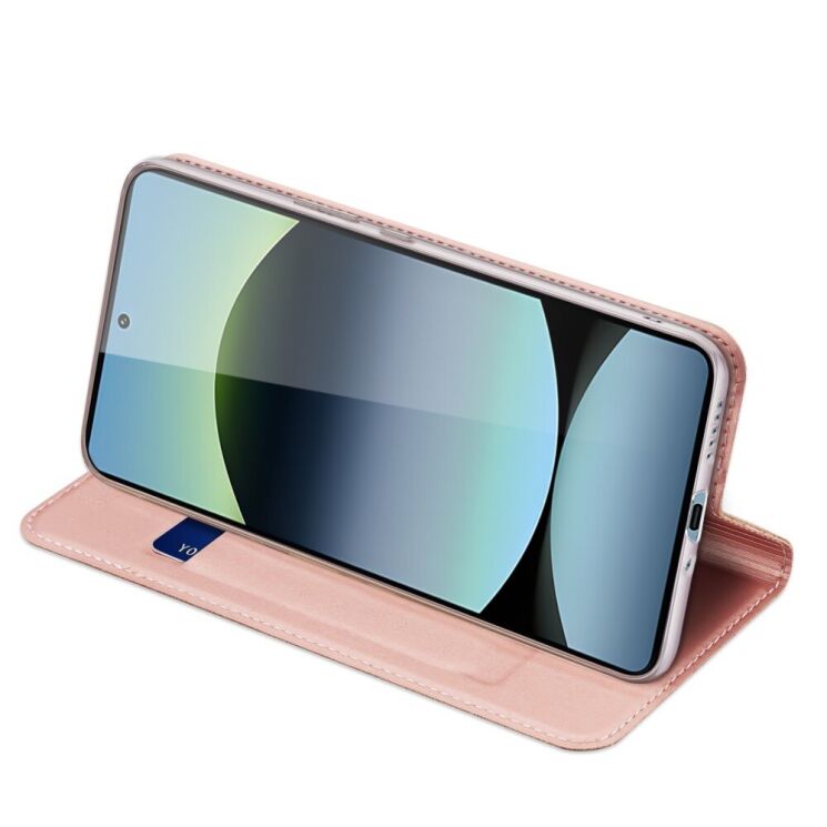 Чехол-книжка DUX DUCIS Skin Pro для Xiaomi Redmi Note 14S - Pink: фото 3 из 10